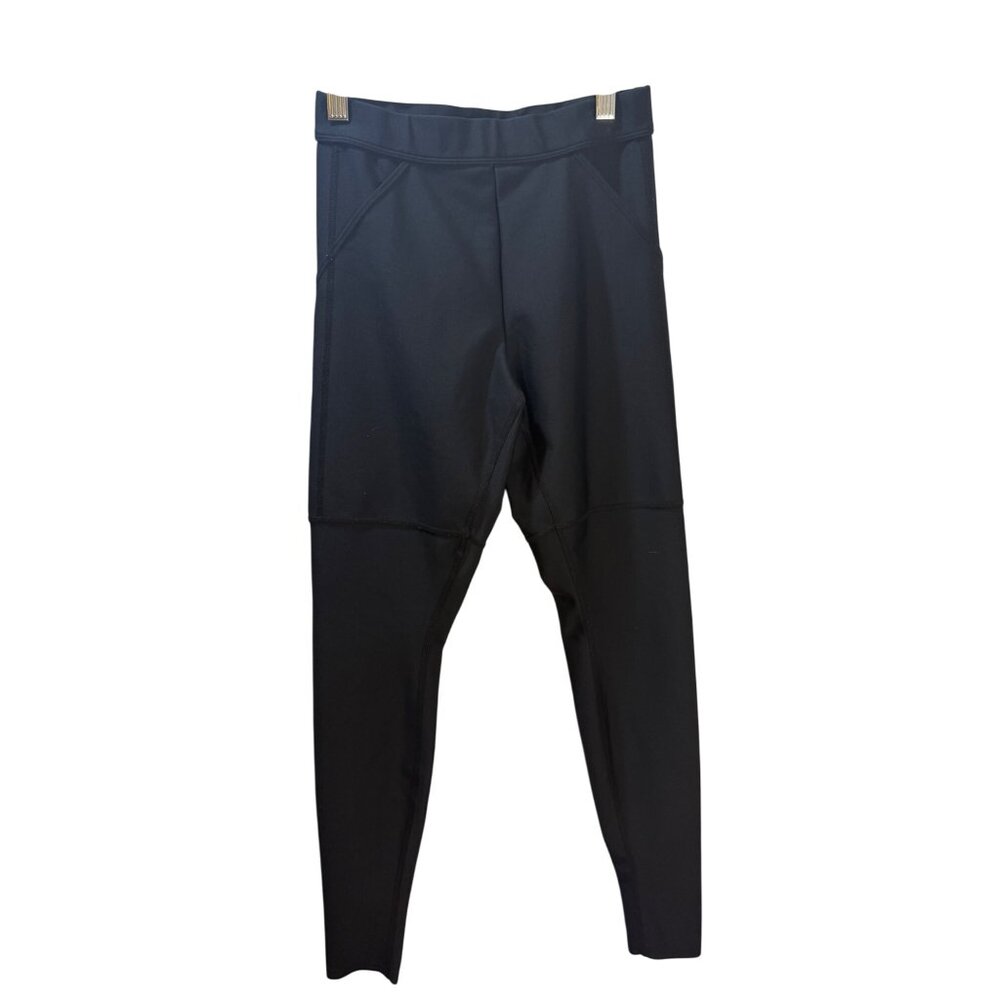 Alo Yoga Black High-Waist Pocket Leggings Womens Size M Stretchy Workout‎ Pants